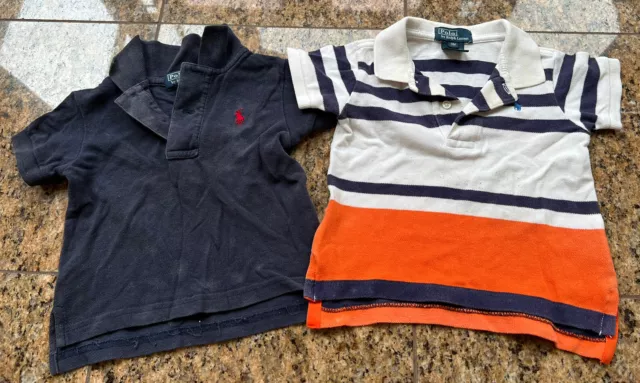 Ralph Lauren Polo baby boy 9 Months Tshirts Authentic