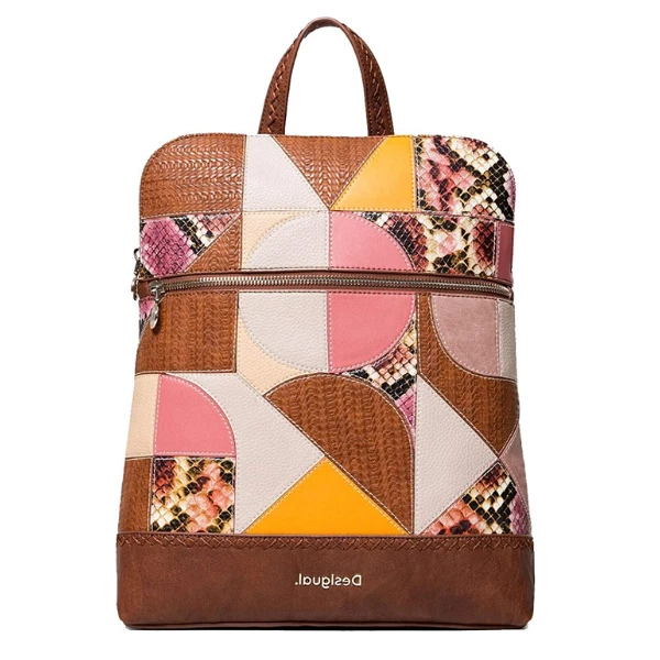 DESIGUAL SAC A Dos Femme Desigual Dos Ayax Nanaimo Marron Casual Neuf EUR 94 99 PicClick FR