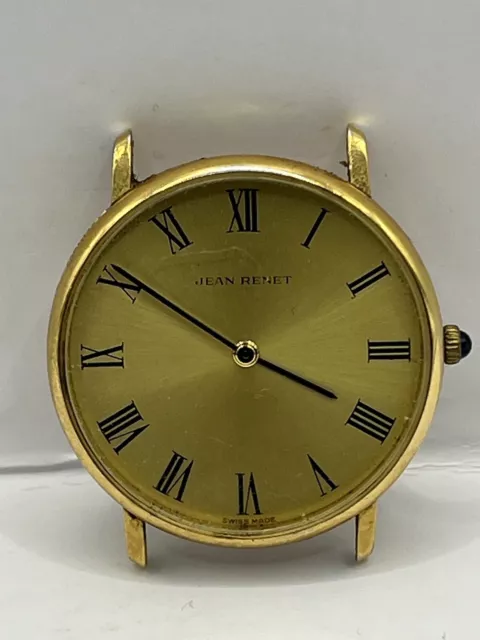 Jean renet hotsell gold watches