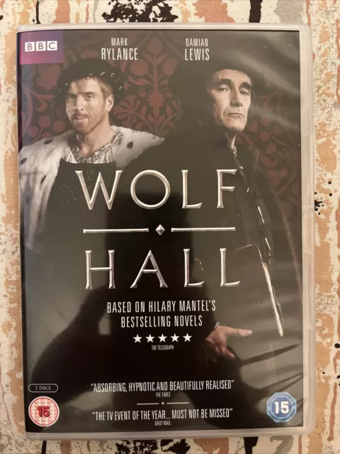 Wolf Hall Series x6 Episodes DVD *UTTERLEY MAGNIFICENT! ❤️❤️❤️* Reg 2 UK