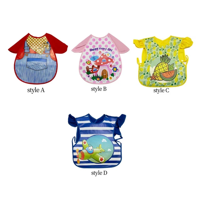 Tablier de bavoir imperméable à l'eau pour bébé