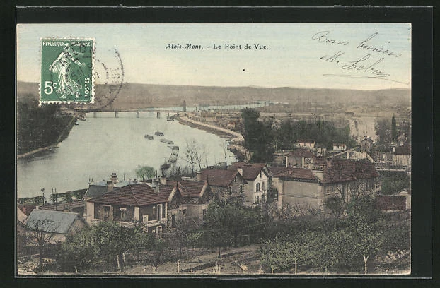 CPA Athis-Mons, Le Point de Vue, general view