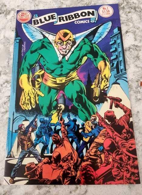 BLUE RIBBON COMICS v2 #1 (Red Circle 1983), Fly, Jack Kirby, Joe Simon. HIGH GRA