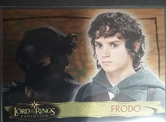 Lord of The Rings Evolution Topps 2006 Evolution A Card #9A FRODO