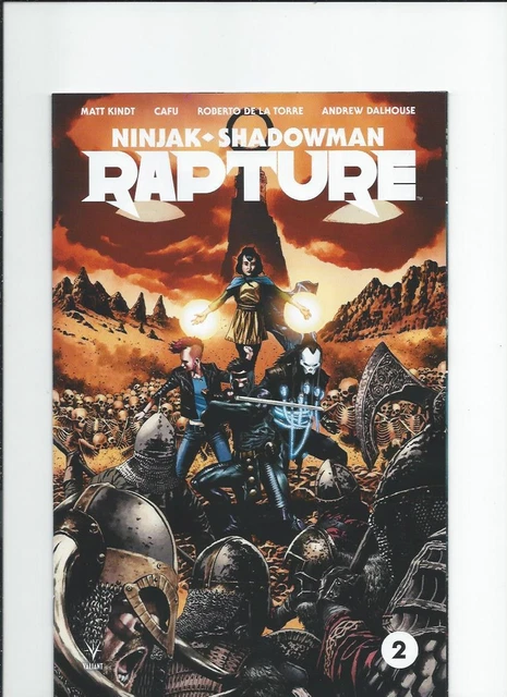 Ninjak Shadowman Rapture #2 Valiant comic 1st Print 2017 New NM