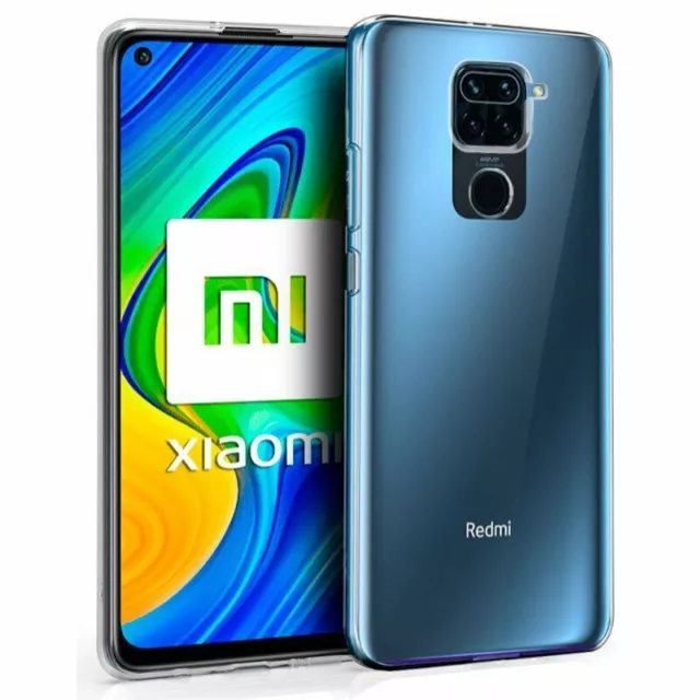 Funda Xiaomi Redmi Note 9 (4G) Carcasa Gel TPU Silicona PTG Transparente