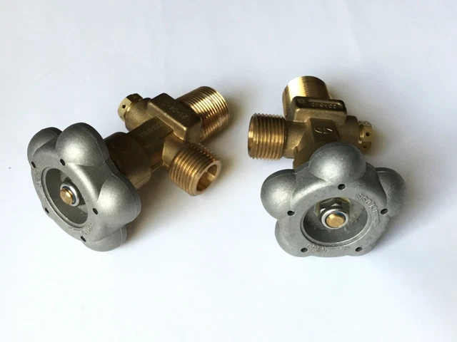 Welding Oxygen JD CGA-540 3/4-inch Cylinder Valve (2)