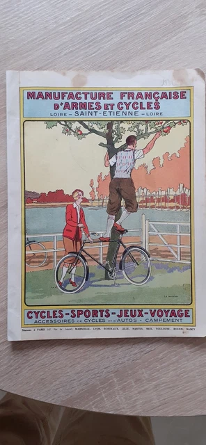 CATALOGUE MANUFRANCE 1932 cycles Hirondelle (32 modèles) sports jeux