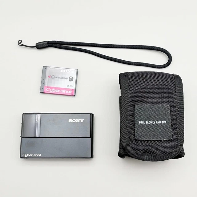 NO. 876 SONY Cyber-Shot DSC-T10 negro, con cargador. EUR 136,10