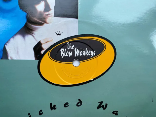 THE BLOW MONKEYS “Wicked Ways” 7" Single 1986.  RCA EX/Ex