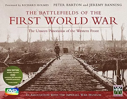 The Battlefields of the First World War (Book & DVD): The Uns... by Peter Barton