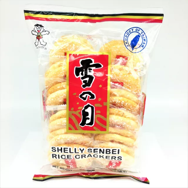 Hot -Kid Shelly Senbei Rice Crackers 12 Pcs 5.3oz/ 150g