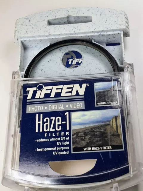 Genuine Tiffen 67mm UV Haze 1 Glass Lens Filter 67 mm UV Protection Safety E-67