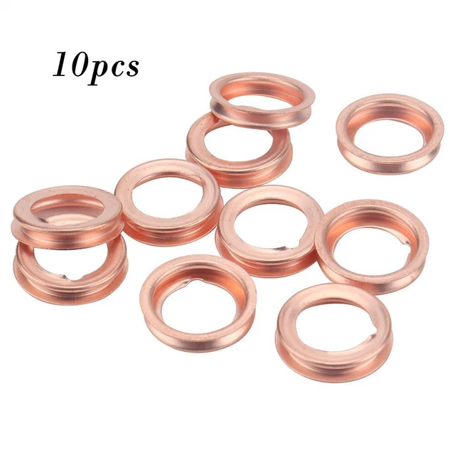 Hot Sale Guarnizione Lavatrice Scarico Olio Metallo Rame 10PZ 11026-01M02