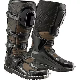 Gaerne Fastback Enduro Boots Black Brown MX Off Road Motocross Quad ATV