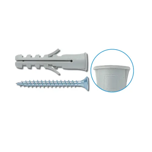 Elematic Dowels With Border 10 Pieces IN Polyamide 6 Ø 10 For 50 MM With Screws