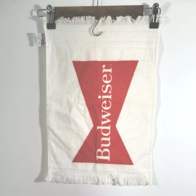 BUDWEISER Small HAND TOWEL 17" x 11" Vintage