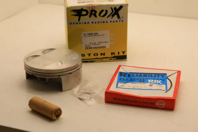 KIT PISTON PROX SUZUKI RMZ 450 2005 - 2007 COTE +200 97.50mm 01.3405.200 RM-Z