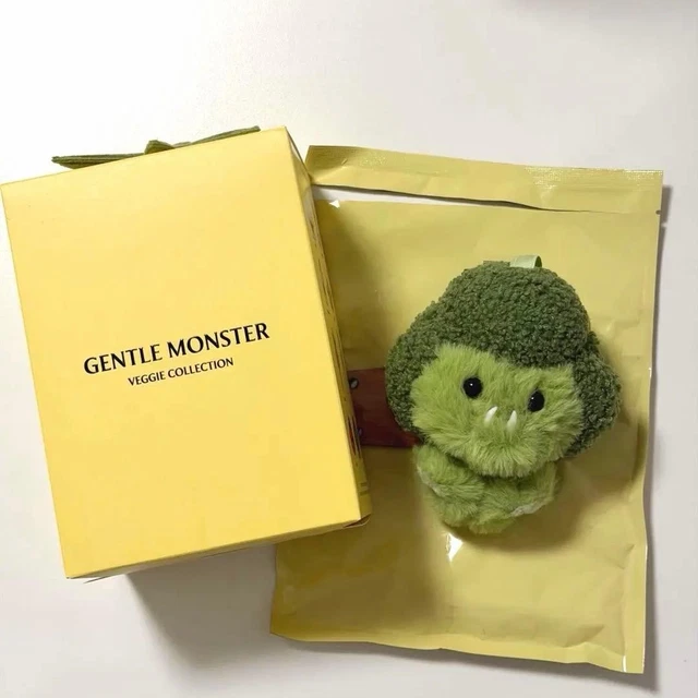 Monster 3 GENTLE MONSTER VEGGIE Collection BROCO Brocoli Peluche Porte-clés Sac ...
