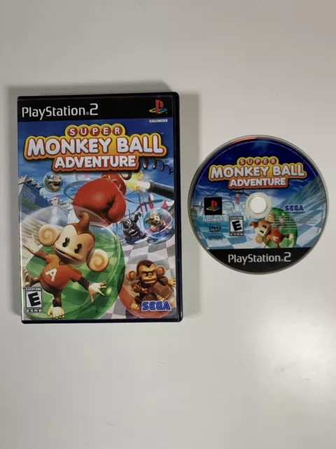 Super Monkey Ball Adventure (Sony PlayStation 2 PS2, 2006) Tested