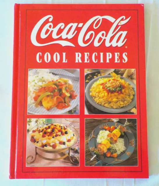 Coca Cola Cool Recipes Cookbook Hardcover  Great Gift