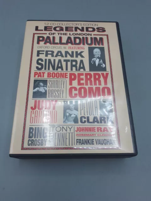 Legends of the London Palladium 12 disc Box Set Frank Sinatra Perry Como U1S3