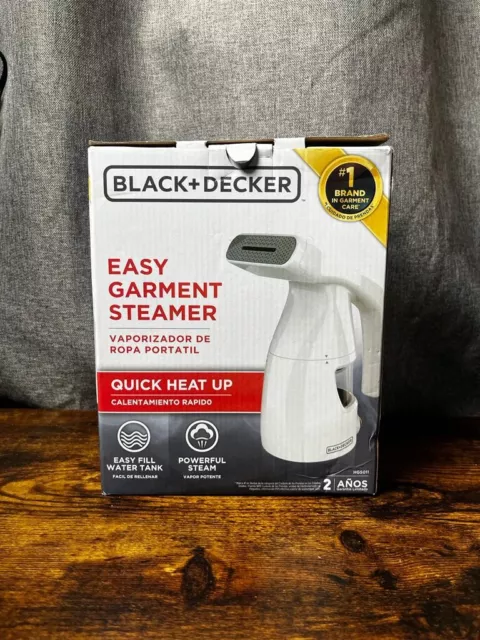 BLACK + DECKER Easy Garment Steamer Quick Heat Up $26.00 - PicClick