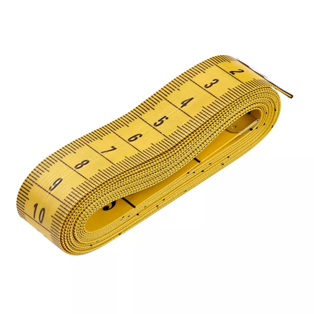 2PCS 120 Body Measuring Ruler Sewing Cloth Tailor Tape Measure Seamstress  Soft