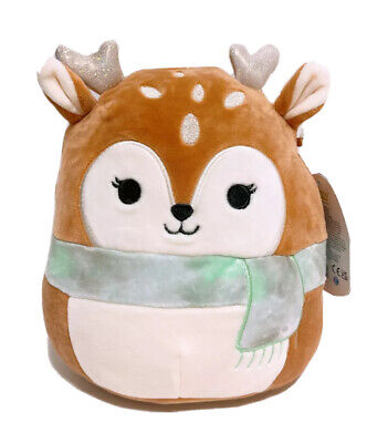 squishmallow kellytoy dawn the fawn plush toy