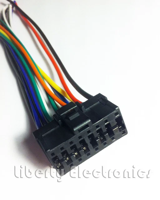 Adaptateur Câblage Radio Auto - Harnais 16 Broches Vers Prise ISO 8 Broches, Pour Remplagement