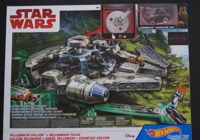 Mattel Hot Wheels Star Wars Episode 8 Millenium Falcon Spielset Star Wars