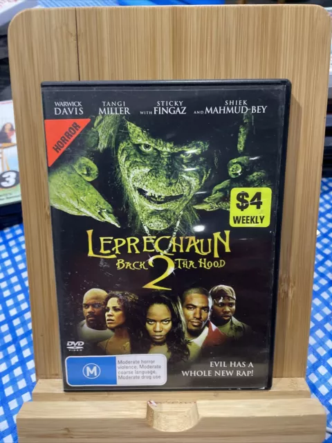 Leprechaun Back 2 Tha Hood dvd Region 4 Rare Ex-rental