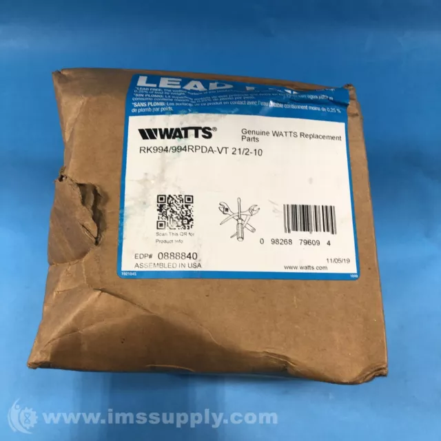 Watts 0888840 Total Relief Valve Repair Kit FNFP