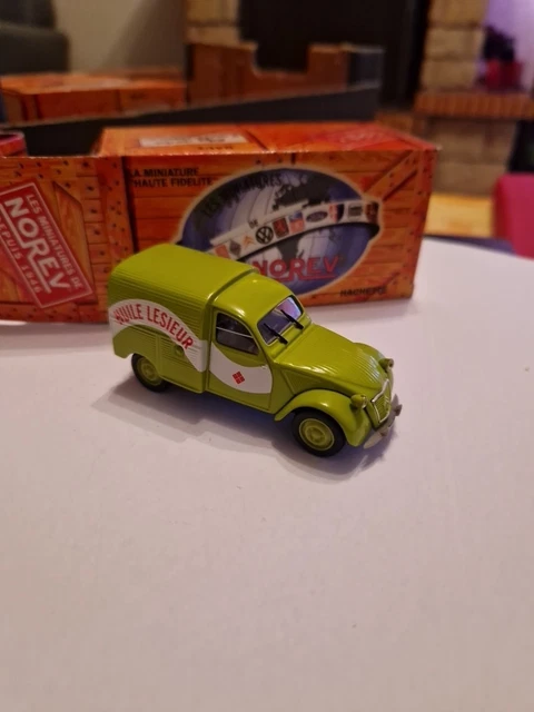 VOITURE NOREV COLLECTION Citroen 2Cv Azu 1955 Philîps 1/43 Neuf EUR 32