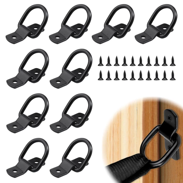 8Pcs D Anneau D'arrimage Anneau d'ancrage de Charge Ancrage de Remorque 8Pcs D Anneau D'arrimage Anneau d'ancrage de Charge Ancrage de Remorque