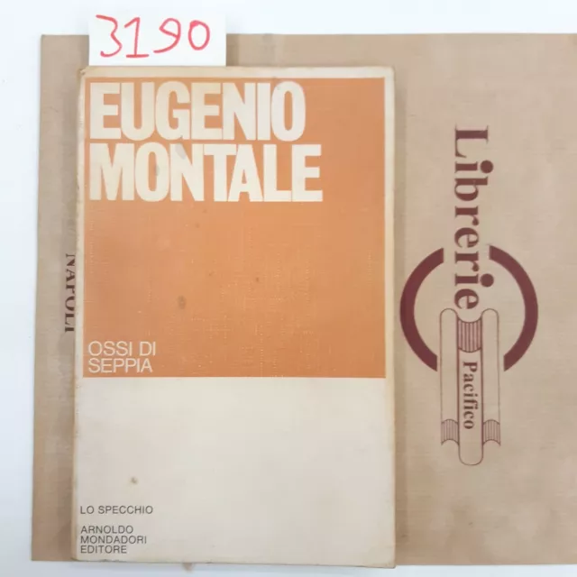 eugenio montale ossi di seppia. lo specchio mondadori