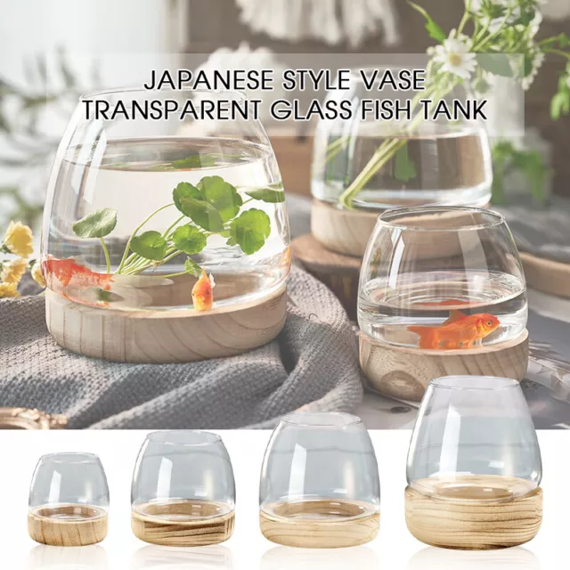 Globe Fish Tank Succulents Glass Decorative Succulent Planter Vase Home Decor