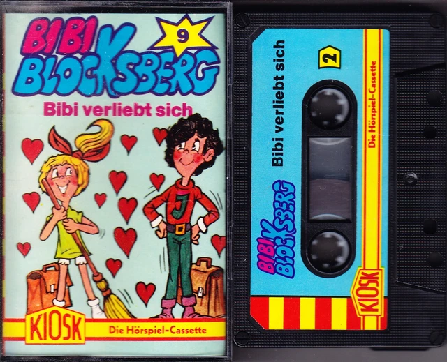 MC Bibi Blocksberg 9 - Bibi verliebt sich - KIOSK alt blau geschraubt