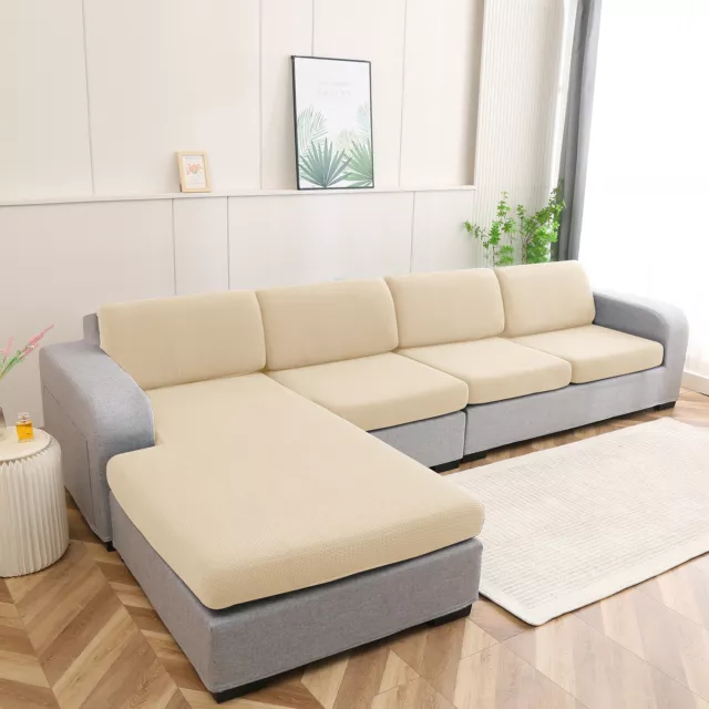 Sofa Sitzkissenbezug Wasserdicht Stretch Kissenbezug Sofakissen Sofasitzbezug 2