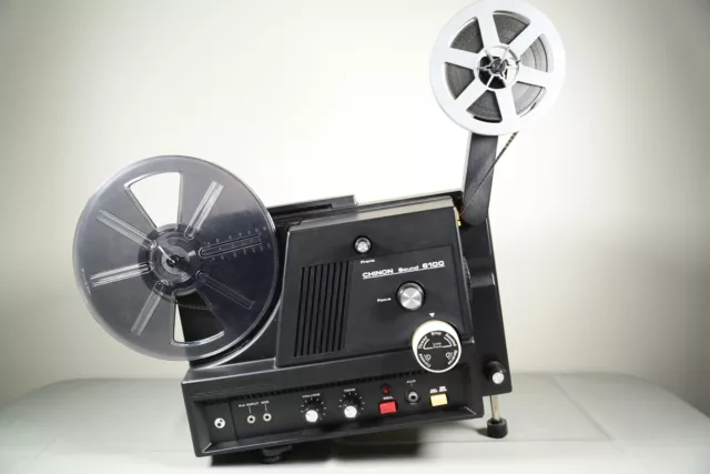 Vintage Chinon Sound 6100 8mm Movie Projector- Open Box & Tested