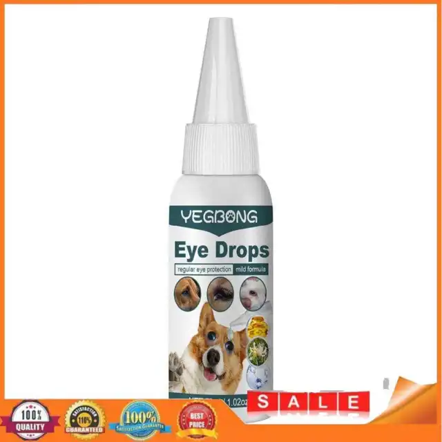 30ml Pet Eye Drops Anti-inflammatory Dogs Dirt Eliminate Drop Pet Clean Supplies