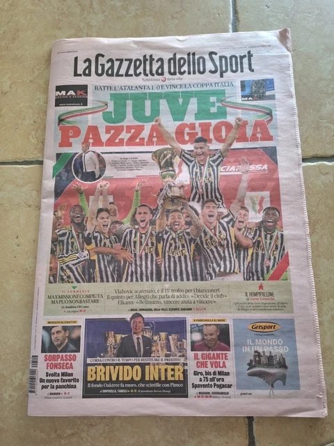 L'Inter vince la Coppa Italia, le immagini più belle della partita contro la Juve
