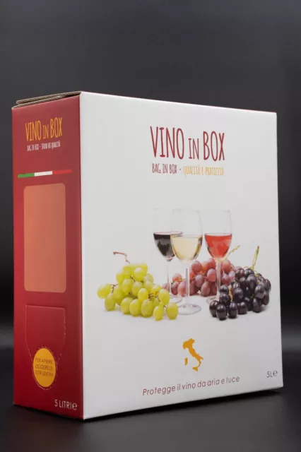 Vino In Bag In Box Da 5 Lt