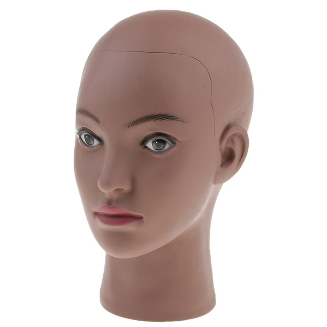 Modèle de mannequin d'affichage de lunettes de postiche stable de tête de