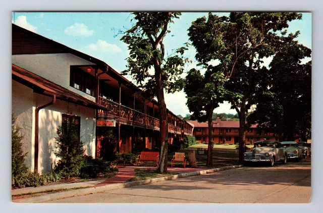 MO- Missouri, The Monterey Motel, Scenic View, Vintage Postcard