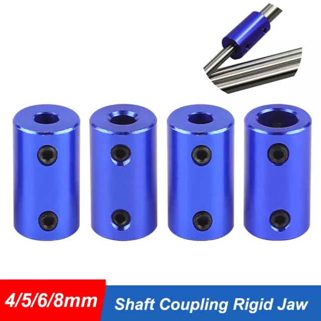 Giunto albero accoppiatore alluminio rigido stampa 3D modellismo albero 4 mm 5 mm 8 mm
