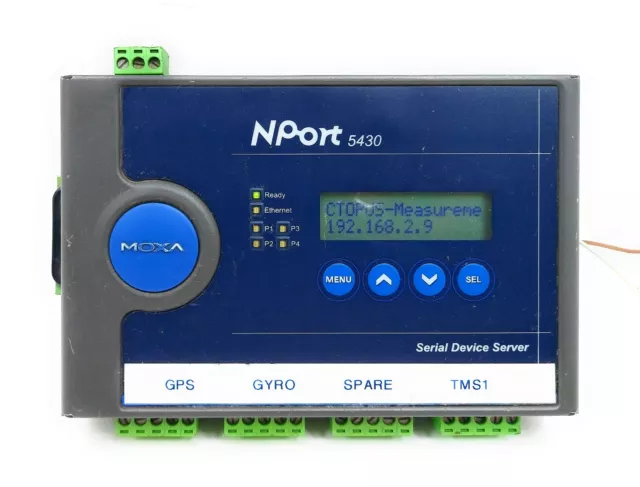 MOXA NPort 5430 4-Port Dispositif Serveur Serial Pour Ethernet Convertisseur