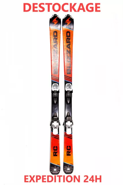 Sci Usato Bambino Blizzard " Corsa " Taglia: 130cm = 1 Metro 30 + Attacchi