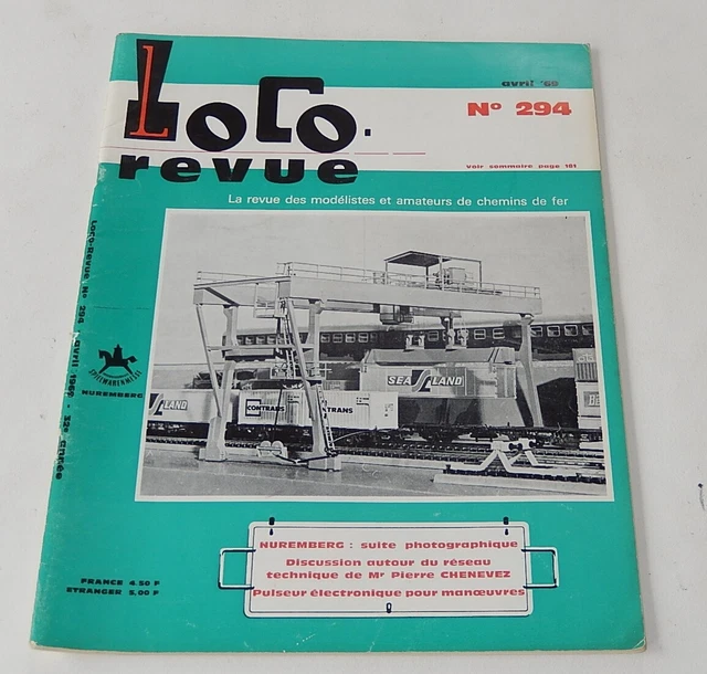 Revue Loco N°293 (1969) - Fin Des Pacific Salons Paris - Collectionneurs