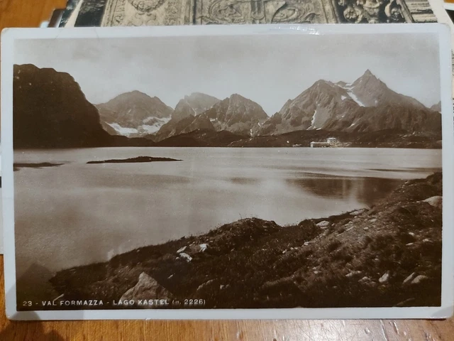 Val Formazza Lago Kastel Formato Piccolo Lucida Viaggiata 1937